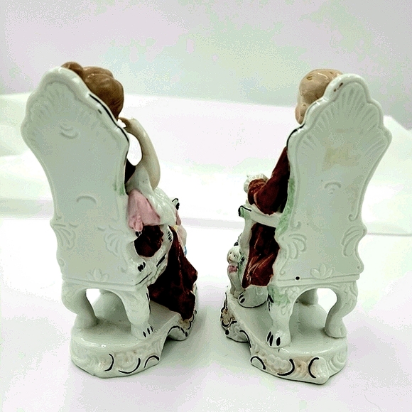 1880's Antique German Porcelain Figurines - Picture 14 of 16